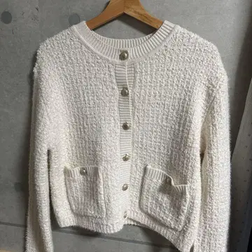 GU 니트 가디건 M 내추럴