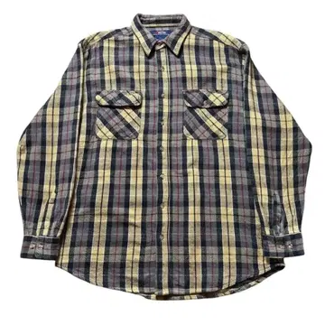 [ 좋은 배색 ] FIVE BROTHER 플란넬 셔츠 90s 00s