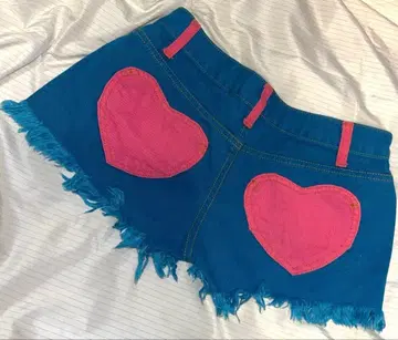 galaxxxy 하트 포켓 숏 팬츠