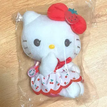 미개봉 새상품 메조피아노 헬로키티 봉제 인형 키링