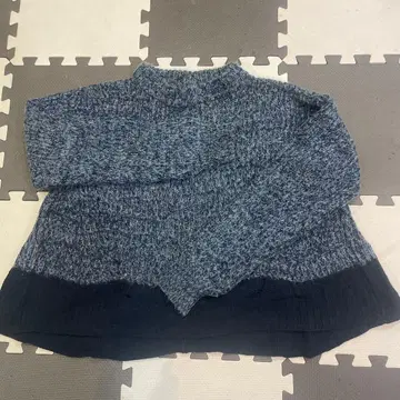 마차트 니트 네이비