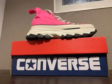 CONVERSE 핑크 하이컷 스니커즈