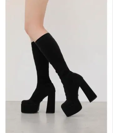 울트라 스트레치 롱 부츠 S 사이즈