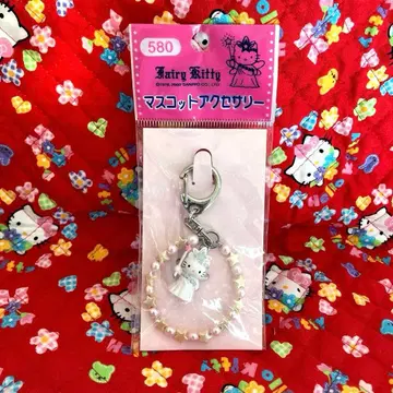 레어 헬로키티 키링 드레스 요정 깃털 2000년 페어리