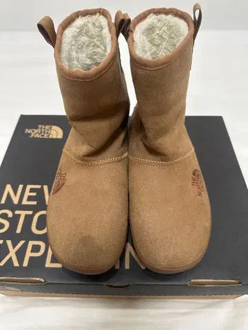 THE NORTH FACE 브라운 숏부츠