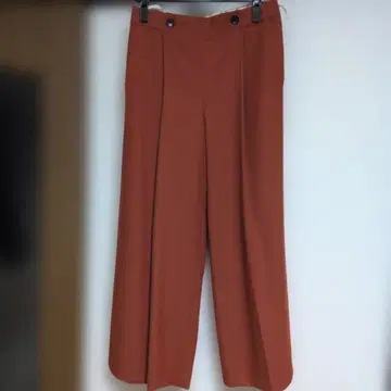 새상품급 온워드 카시야마 Ropika 오렌지 와이드 팬츠 38