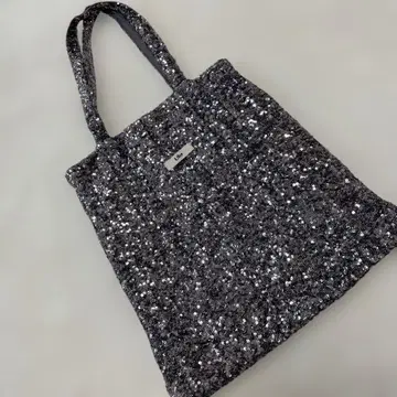 Uhr / 우아 스팽글 토트백