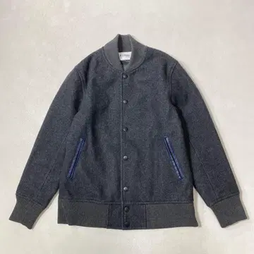 BEAMS BOY 빔즈 보이 울 바시티 자켓 블루종