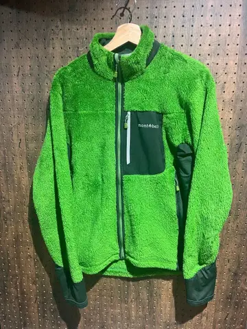 mont-bell 플리스 자켓 그린