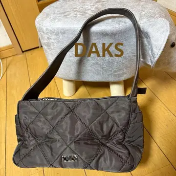 DAKS 핸드백 브라운