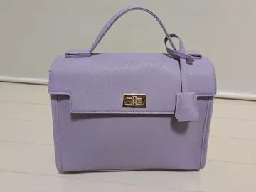 RAE RARE 핸드백 전면 클리어 포켓 부착