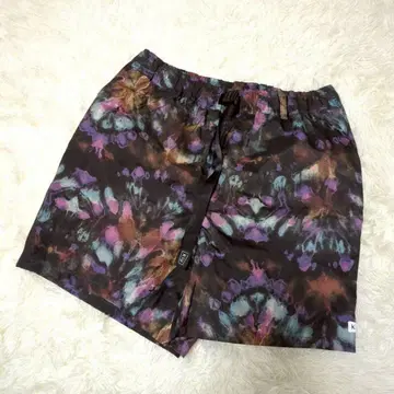 KiU 타이다이 패턴 숏팬츠 XL 아웃도어 방수 바스락