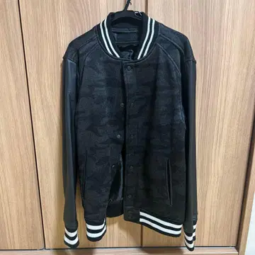 ADMIX 점퍼 블랙 블루종 아우터 바시티 자켓