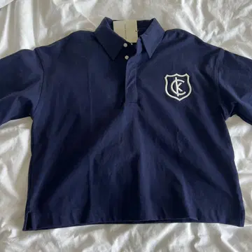 [ Calvin Klein ] 새상품 크롭 피케 셔츠