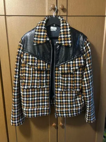 CMMN 체크 무늬 자켓 사이즈 48