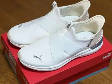 PUMA EASE IN 플 울 3 화이트 25.5cm