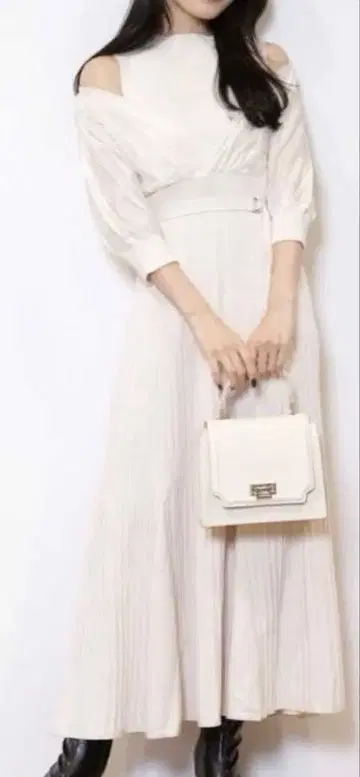 머큐리 듀오 니트 원피스