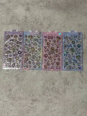 모자 꽁지 드롭 씰 마법의 4종 세트