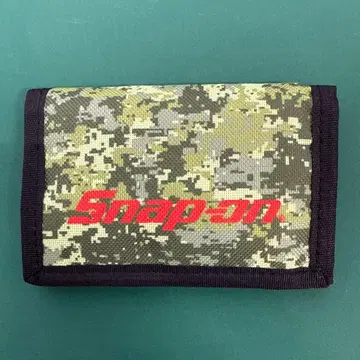 Snap-on 스냅온 카모플라쥬 3단 폴더형 지갑
