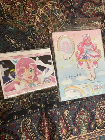 큐어 프리즘 아크릴 스탠드 변신 브로마이드 세트 판매 묶음 판매