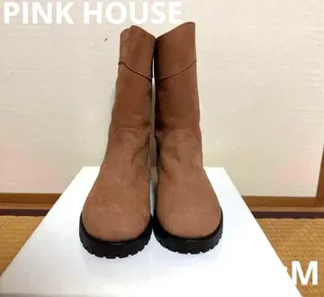 핑크하우스 숏부츠 M 사이즈 카멜