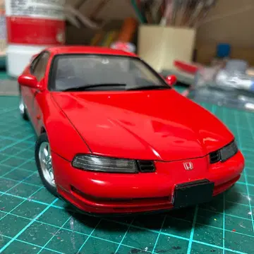 후지미 Honda Prelude 1/24 스케일 모델 레드