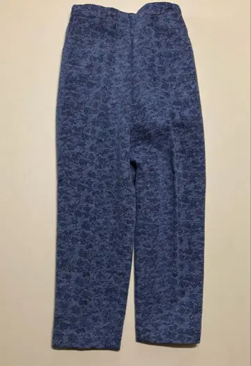 L 사이즈 꽃무늬 캐주얼 팬츠 다크 그레이