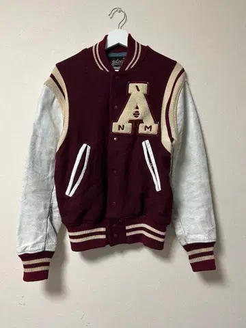 50s ~ 60s Whiting 바시티 자켓 버건디 40