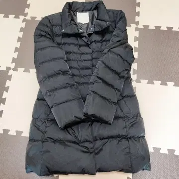 자유구 후드 부착 다운 자켓 블랙 M 사이즈