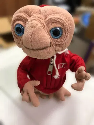 새상품 E.T. 유니버설 스튜디오 재팬 후드 부착 봉제 인형