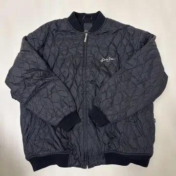 [ Sean John 숀 존 ] 블랙 퀼팅 자켓 2XL