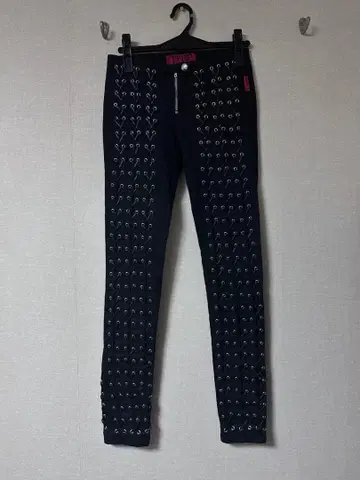 tripp nyc 레이스업 스키니 청바지 y2k