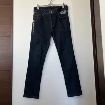 GOTCHA 남성용 데님 청바지 스트레이트 다크 네이비