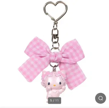 익명 배송 챠미키티 시크릿 마스코트 참 핑크