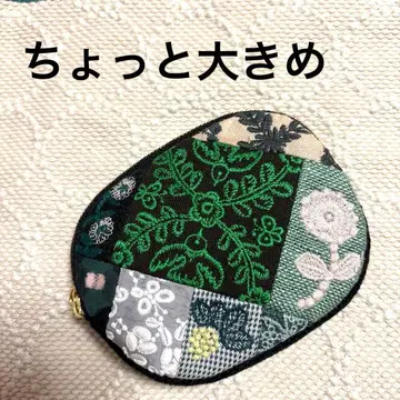 미나 페르호넨 핸드메이드 미니 파우치 felice 그린