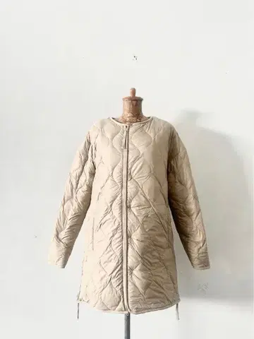 TAION MELROSE claire 퀼팅 다운 자켓 보아 안감