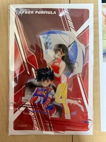 사이버 포뮬러 아크릴 스탠드 이노마타 무츠미 회고전 클리어 파일 덤 다수