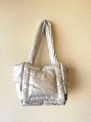 nonanael 나나노엘 실버 본딩 토트백