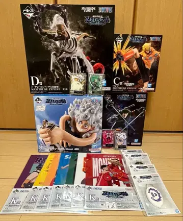 제일복권 원피스 A상 B상 C상 D상 피규어+기타 세트