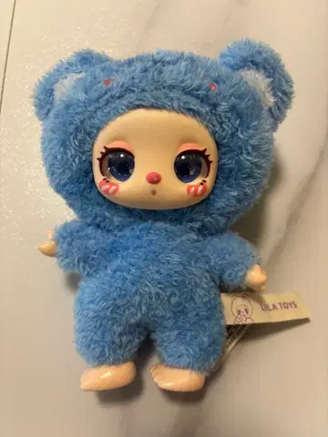 LIILA LUCKY CAT 곰 봉제 인형 약 15cm