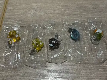 토끼 모피 메지루시 액세서리 5종 세트