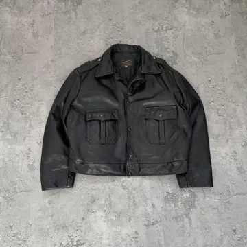 80s-90s Roughrider (48) 가죽 자켓*A2*천연 가죽*