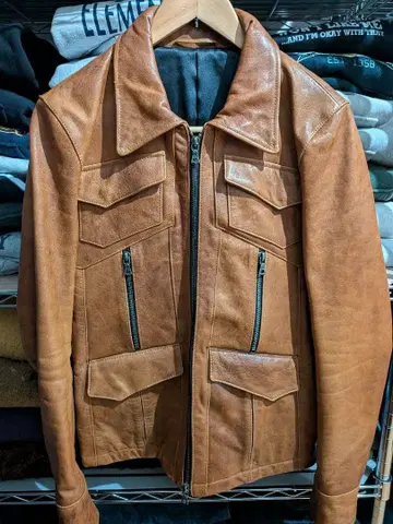 노아이디 아들러 가죽 자켓