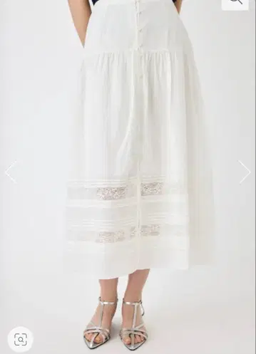 [ 중고 ] MOUSSY COTTON 맥시 스커트