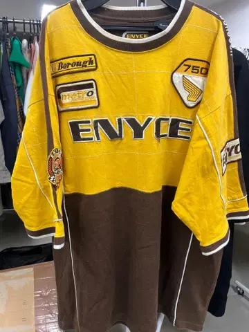 enyce 에니체 레이싱 t셔츠 b-boy 90년대 90's