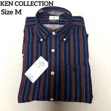 [미사용 새상품] KEN COLLECTION 스트라이프 셔츠 M 사이즈