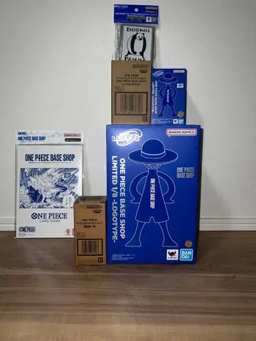 ONE PIECE BASE SHOP 한정판 피규어, 카드