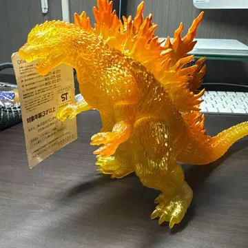 반다이 고질라 오렌지 피규어 2000년