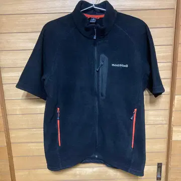 몽벨 크리마플러스 200T L 블랙 반팔 플리스