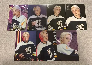 준 HOME 트레이딩 카드 7장 세트